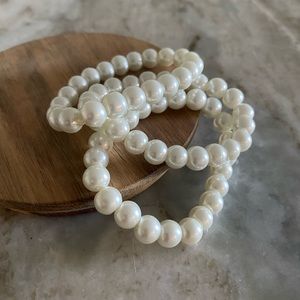 Set of 3 Pearl Bracelets
